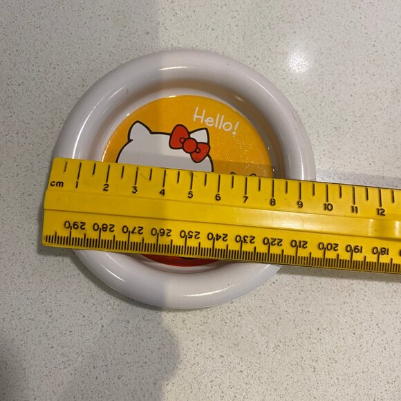 VINTAGE SANRIO HELLO KITTY METAL TRAY DISH MADE IN JAPAN - Picture 8 of 8